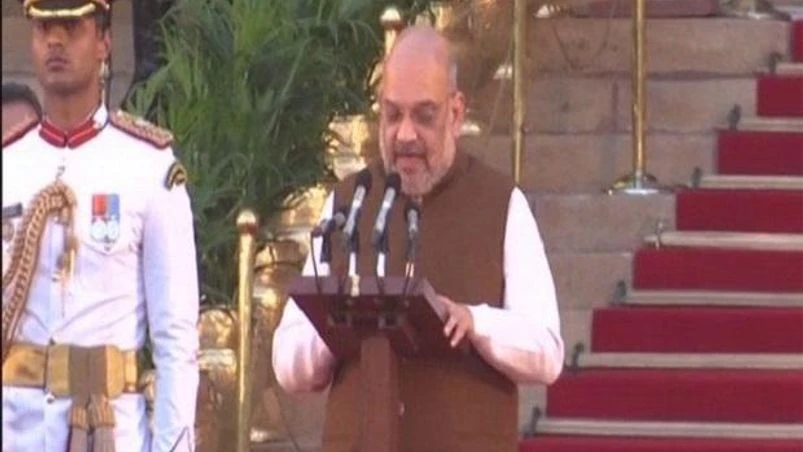 Amit Shah appointed as the new Home Minster of India. Photo: ANI Amit Shah appointed as the new Home Minster of India. Photo: ANI
