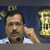 Delhi Chief Minister Arvind Kejriwal addresses a press conference at Delhi Secretariat, in New Delhi Delhi Chief Minister Arvind Kejriwal addresses a press conference at Delhi Secretariat, in New Delhi