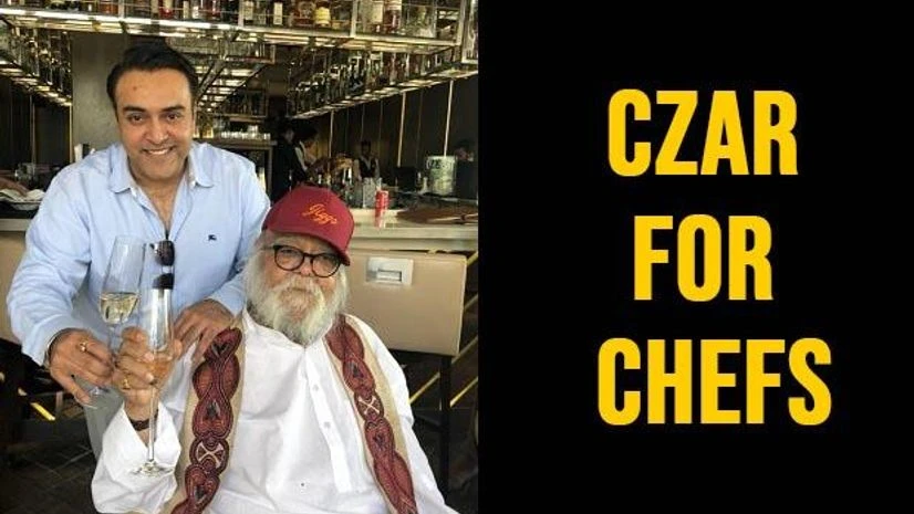 Kalra with his son Zorawar Kalra with his son Zorawar