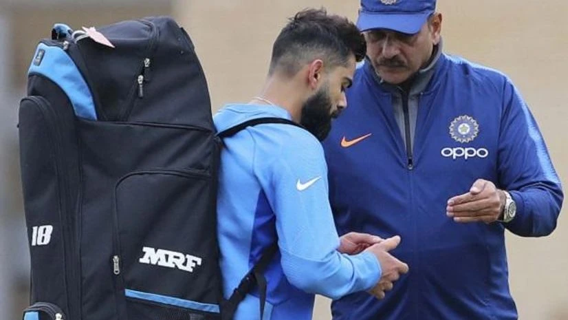 ICC CWC 2019, Ravi Shastri, Virat Kohli ICC CWC 2019, Ravi Shastri, Virat Kohli