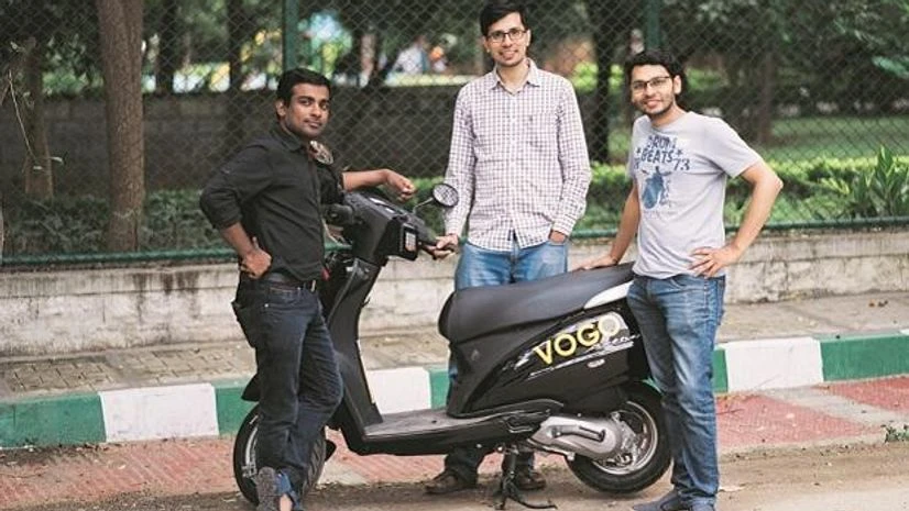 Vogo founders (from left) Padmanabhan Balakrishnan, Anand Ayyadurai and Sanchit Mittal Vogo founders (from left) Padmanabhan Balakrishnan, Anand Ayyadurai and Sanchit Mittal