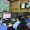 The Central Command Centre of Air Traffic Flow Management in New Delhi, on Saturday 	Photo:PTI