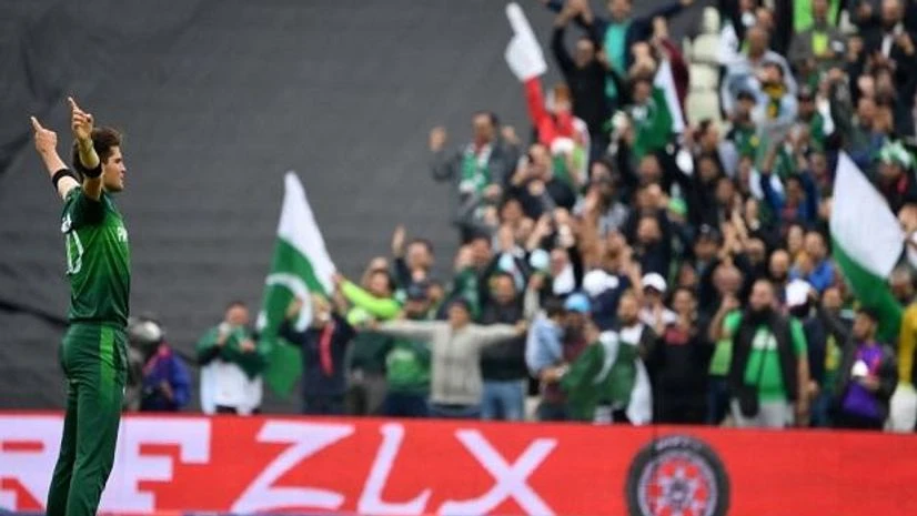 Shaheen Afridi. Photo: @cricketworldcup Shaheen Afridi. Photo: @cricketworldcup