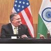 External Affairs Minister S Jaishankar (right) with US Secretary of State Mike Pompeo at their press conference in New Delhi on Wednesday | Photo: PTI