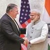 Prime Minister Narendra Modi with US Secretary of State Mike Pompeo in New Delhi  	Photo: PTI