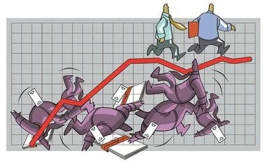 Over half the SME universe in the red: Here're the top losers since 2012 Illustration by Binay Sinha