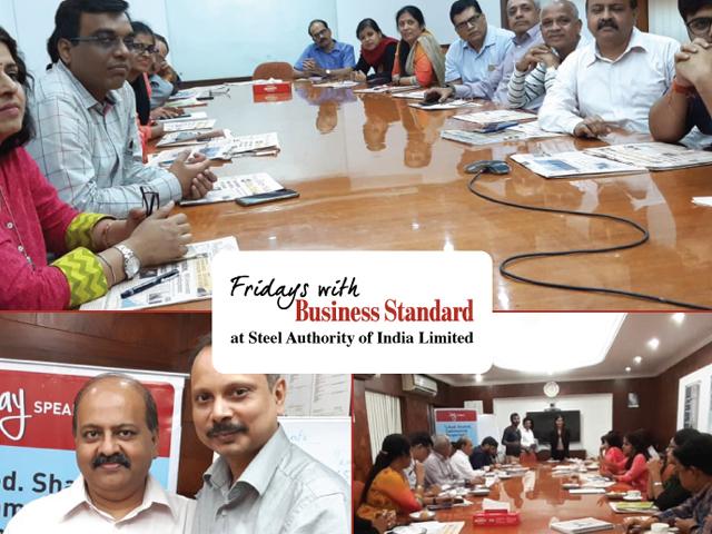 Friday's with Business Standard was conducted at Steel Authority of India Friday's with Business Standard