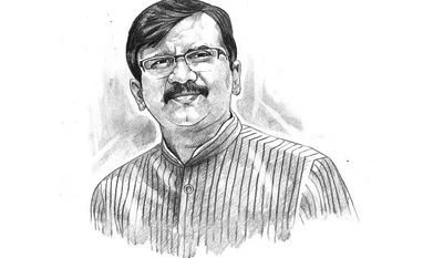 No Opposition left in Maharashtra to fight with: Shiv Sena's Sanjay Raut File photo of Shiv Sena leader Sanjay Raut. Illustration by Binay Sinha