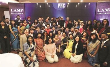 LAMP fellowship The first batch was started with 12 fellows. The fellows help with all parliamentary work.