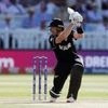Martin Guptill playes a shot against Australia