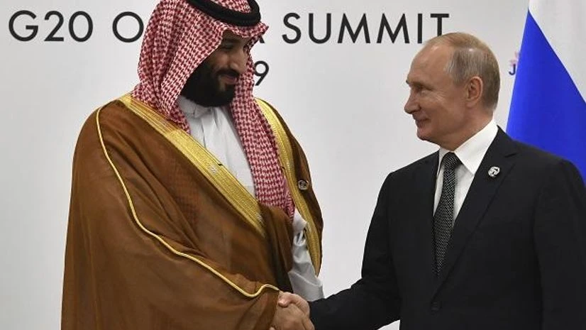 Saudi Arabia, Russia, Vladimir Putin, Prince Mohammed bin Salman Saudi Arabia, Russia