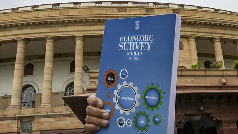 Economic Survey 2018-19 which was tabled in Parliament, during the ongoing budget session in New Delhi Economic Survey 2018-19 which was tabled in Parliament, during the ongoing budget session in New Delhi
