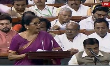 India needs structural reforms to get $5 trn economy: FM in Budget 2019 Finance Minister Nirmala Sitharaman at Lok Sabha