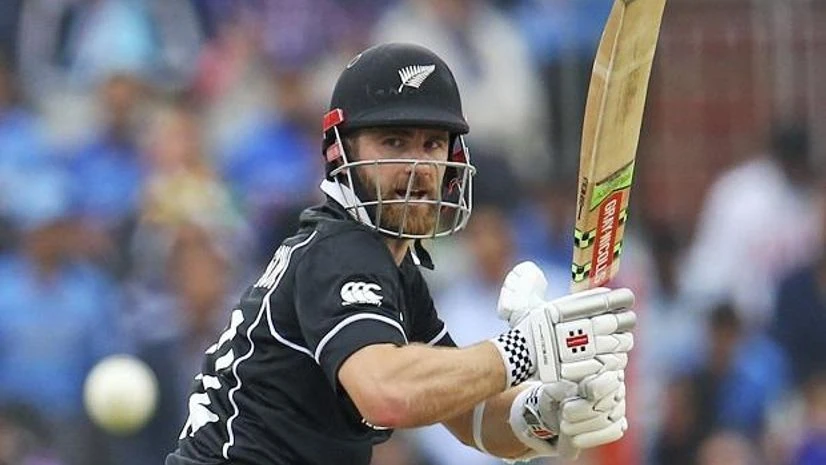New Zealand's captain Kane Williamson bats during the Cricket World Cup semifinal match New Zealand's captain Kane Williamson bats during the Cricket World Cup semifinal match
