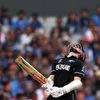 New Zealand's Kane Williamson reacts