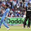 Manchester:  India's Yuzvendra Chahal, left, celebrates the dismissal of New Zealand's captain Kane Williamson, right, during the Cricket World Cup semi-final match between India and New Zealand at Old Trafford in Manchester, England, Tuesday, July 9