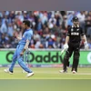 Chahal picks another 5-wickets haul, 9 wickets match for Northamptonshire Manchester: India's Yuzvendra Chahal, left, celebrates the dismissal of New Zealand's captain Kane Williamson, right, during the Cricket World Cup semi-final match between India and New Zealand at Old Trafford in Manchester, England, Tuesday, July 9