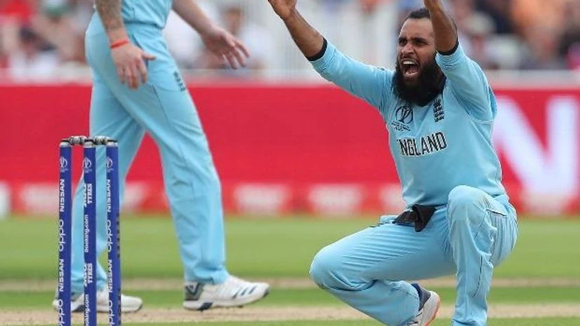 England's Adil Rashid appeals successfully for the wicket of Australia's Marcus Stoinis England's Adil Rashid appeals successfully for the wicket of Australia's Marcus Stoinis