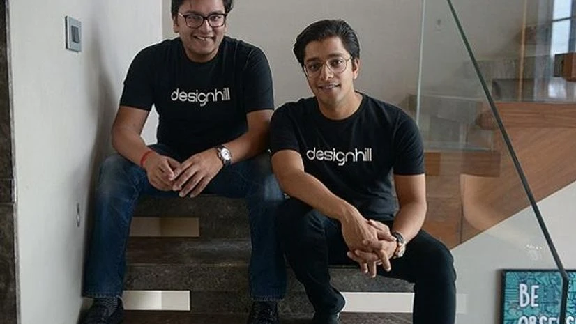 DesignHill Rahul Aggarwal (Left) and Varun Aggarwal, Co-founders, Designhill