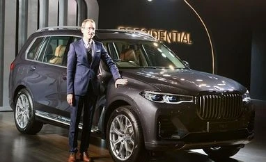 In pictures: The newly-launched BMW 7 and BMW X7 BMW Group India (act.) President Dr. Hans Christian Baertels during the launch of BMW 7 Series and BMW X7, in Gurugram
