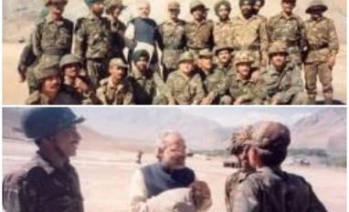Kargil Diwas 2019: PM Modi shares pictures of 'unforgettable' 1999 visit modi in kargil