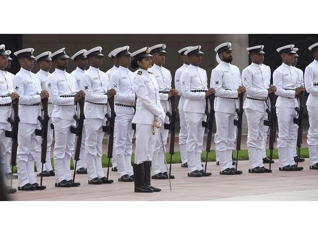Navy personnel pay homage at National War Memorial on the occasion of Kargil Diwas Navy personnel pay homage at National War Memorial on the occasion of Kargil Diwas