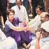 The SP and the BSP were caught off guard when Priyanka Gandhi Vadra launched the attack on the Yogi Adityanath government over the Sonbhadra incident in which 10 tribals were killed over a land dispute 	Photo: PTI