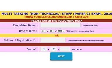 SSC MTS admit card 2019 released on ssc.nic.in: Know important instructions SSC MTS admit card