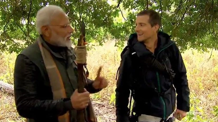 Screengrab from Man vs Wild trailer Screengrab from Man vs Wild trailer