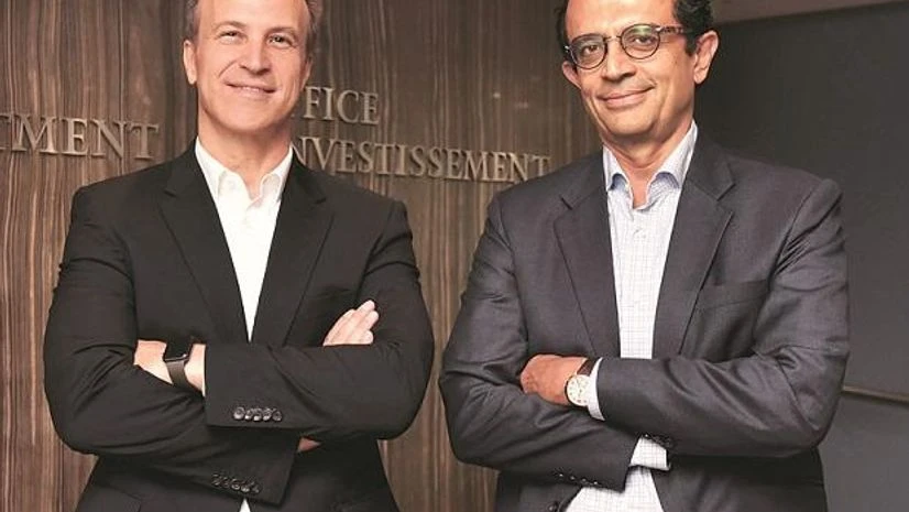 Alain Carrier, Vikram Gandhi, CPPIB Alain Carrier(left) with Vikram Gandhi