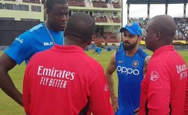 BCCI using India matches to test 'camera spotting' of front foot no-balls Virat Kohli, Carlos Brathwaite, India vs West Indies