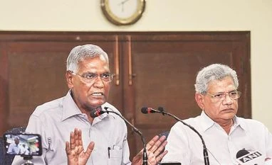 If all is well, why weren't we allowed in J-K: Left leaders question govt D Raja, Sitaram Yechury