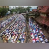 Joint Parl panel on Waqf Bill seeks suggestions from experts, stakeholders Muslims offer Eid al-Adha prayers at Bandra station, in Mumbai