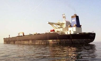 Untraceable Iranian tanker Adrian Darya 1 photographed near Syrian port Iranian oil supertanker Grace 1