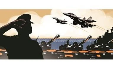 What role for a tri-service chief? Illustration: Ajay Mohanty