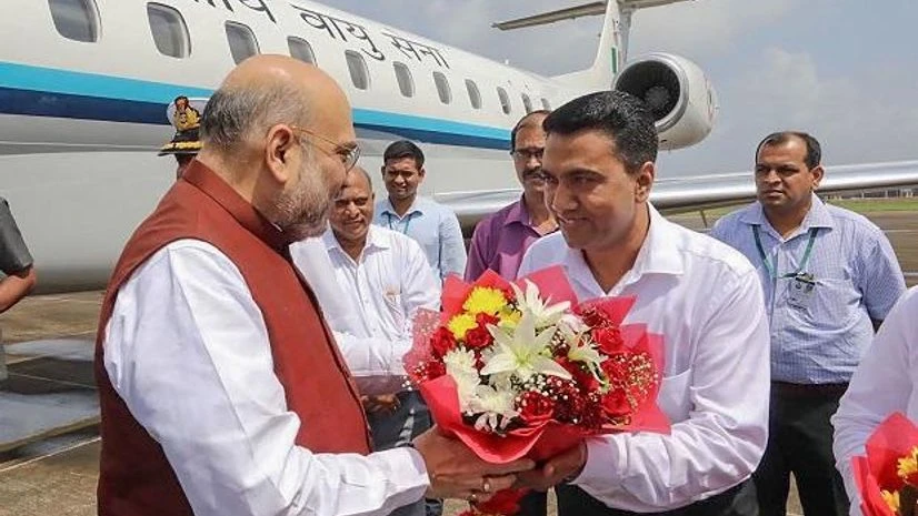 Amit Shah in Goa Amit Shah in Goa