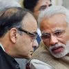 New Delhi: In this Feb 20, 2016 file photo, Prime Minister Narendra Modi is seen with Finance Minister Arun Jaitley during an all-party meeting at Parliament House in New Delhi | (PTI)