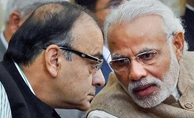 Arun Jaitely: Modi's chief trouble-shooter and the original Chanakya New Delhi: In this Feb 20, 2016 file photo, Prime Minister Narendra Modi is seen with Finance Minister Arun Jaitley during an all-party meeting at Parliament House in New Delhi | (PTI)