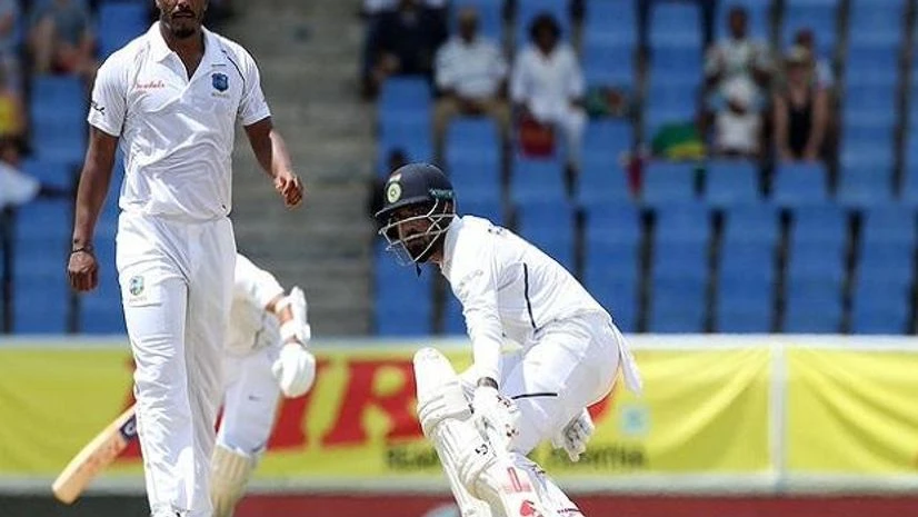 KL Rahul during the 1st Test against West Indies KL Rahul during the 1st Test against West Indies