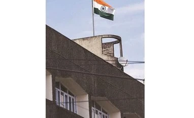 Jammu and Kashmir state flag removed from civil secretariat building Under special status granted to J&K by Article 370 of the Constitution, the region had been permitted to fly its own flag