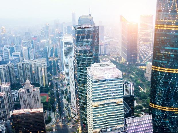 Guangzhou's Central Business District Guangzhou's Central Business District