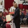 Para-athlete Deepa Malik receives Rajiv Gandhi Khel Ratna Award from President Ram Nath Kovind