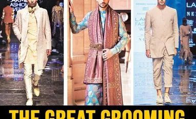 The modern Indian groom's outfit marries tradition with global influences The modern Indian groom's outfit marries tradition with global influences