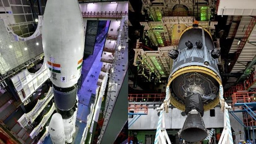 GSLV MkIII-M1 at the Vehicle Assembly Building GSLV MkIII-M1 at the Vehicle Assembly Building