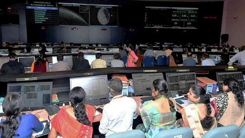 Officials watch live telecast of Chandrayaan 2 at ISRO Telemetry Tracking and Command Network (ISTRAC) prior to the soft landing of Vikram module of Chandrayaan 2 on lunar surface,in Bengaluru | Photo: ISRO/Twitter Officials watch live telecast of Chandrayaan 2 at ISRO Telemetry Tracking and Command Network (ISTRAC) prior to the soft landing of Vikram module of Chandrayaan 2 on lunar surface,in Bengaluru | Photo: ISRO/Twitter