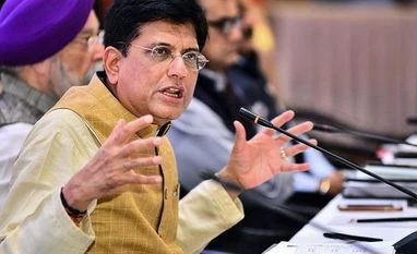 People globally should have confidence they can do business in India: Goyal Commerce and Industry Minister Piyush Goyal addresses the Board of Trade meeting, in New Delhi on Thursday Photo: PTI