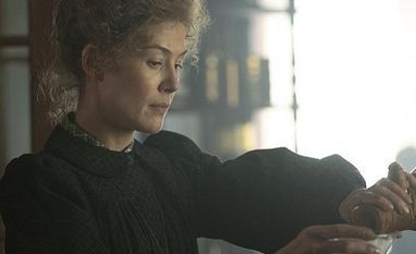 Scenes from Radioactive, a film on Nobel-prize winning scientist Marie Curie Scenes from Radioactive, a film on Nobel-prize winning scientist Marie Curie