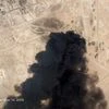 A satellite image shows an apparent drone strike on an Aramco oil facility in Abqaiq, Saudi Arabia September 14, 2019.