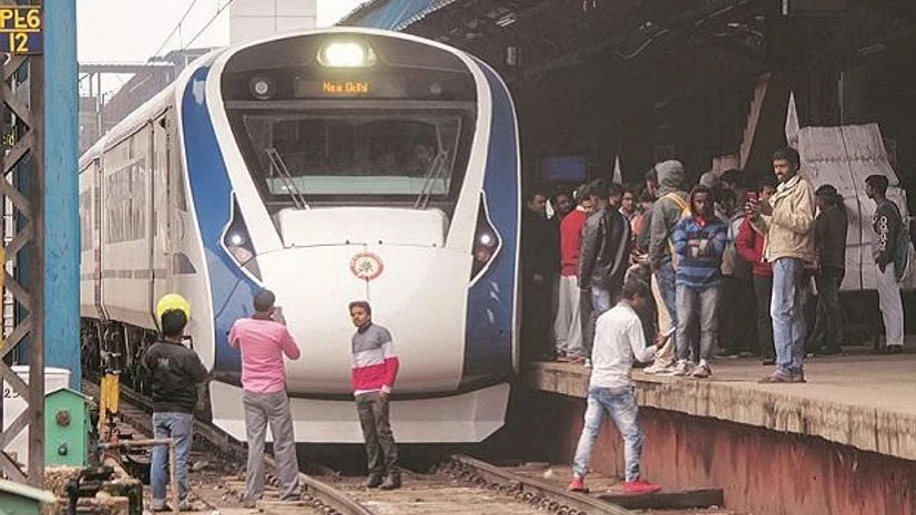 Eighty per cent of Train 18’s components are indigenous, and it took just 18 months from conceptualisation to manufacturing, no mean feat in a country where such projects take decades to materialise Eighty per cent of Train 18’s components are indigenous, and it took just 18 months from conceptualisation to manufacturing, no mean feat in a country where such projects take decades to materialise