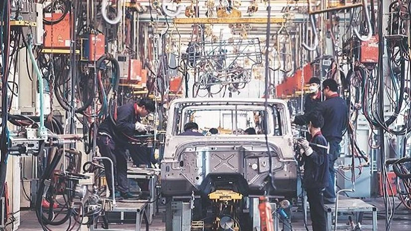 Chinese industrial output Chinese industrial output